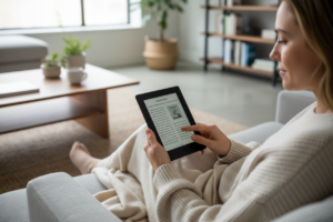 Kindle 16 GB: Leve e prático para leitura em qualquer lugar