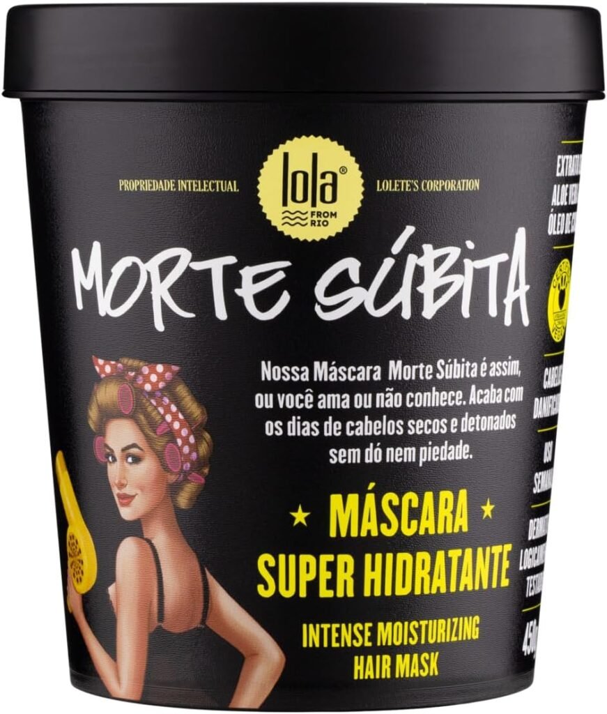 Descubra como a Máscara Morte Súbita da Lola Cosmetics pode transformar seus cabelos! Hidratação profunda e resultados incríveis. Confira!