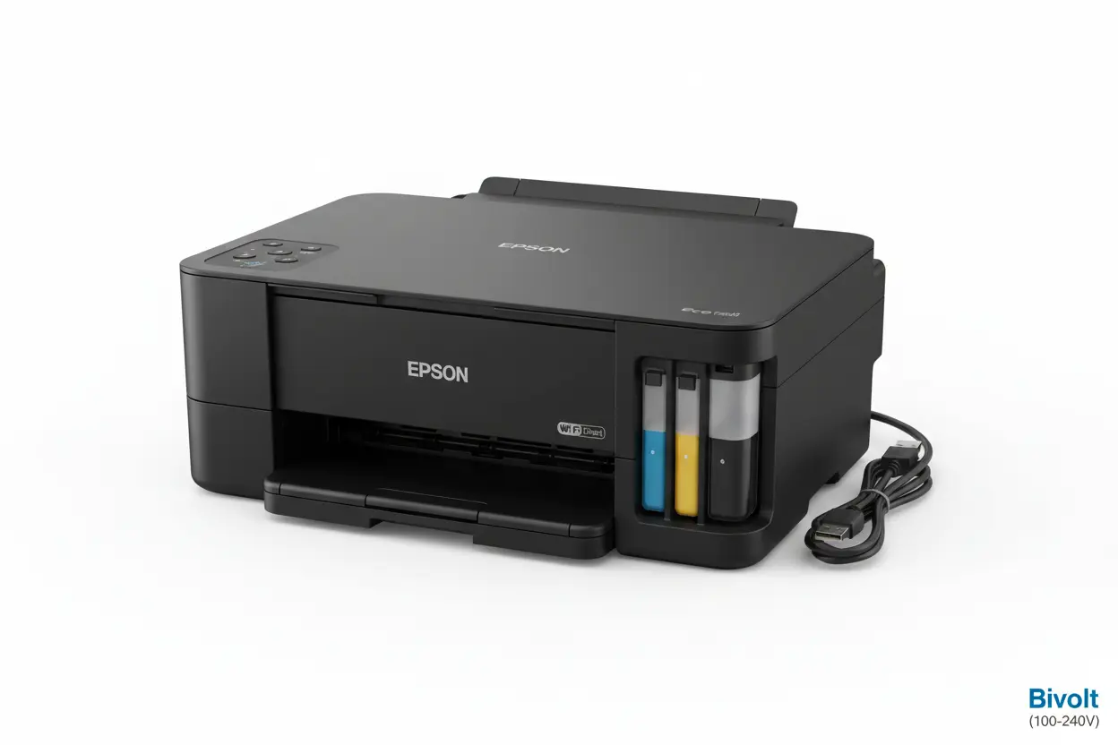 Review Completo da Impressora Epson EcoTank L3250: Praticidade e Economia para seu Lar